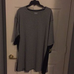 Men’s 3XT gray synthetic blend tee NWT